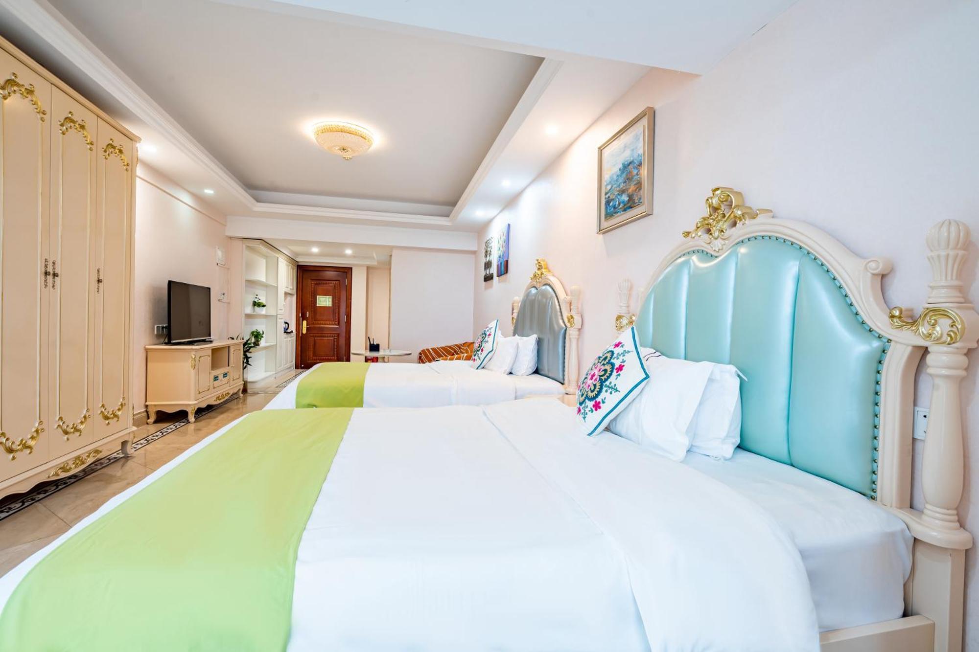 Waifiden Guangzhou Haizhu Square Wanyi Apartment Dış mekan fotoğraf