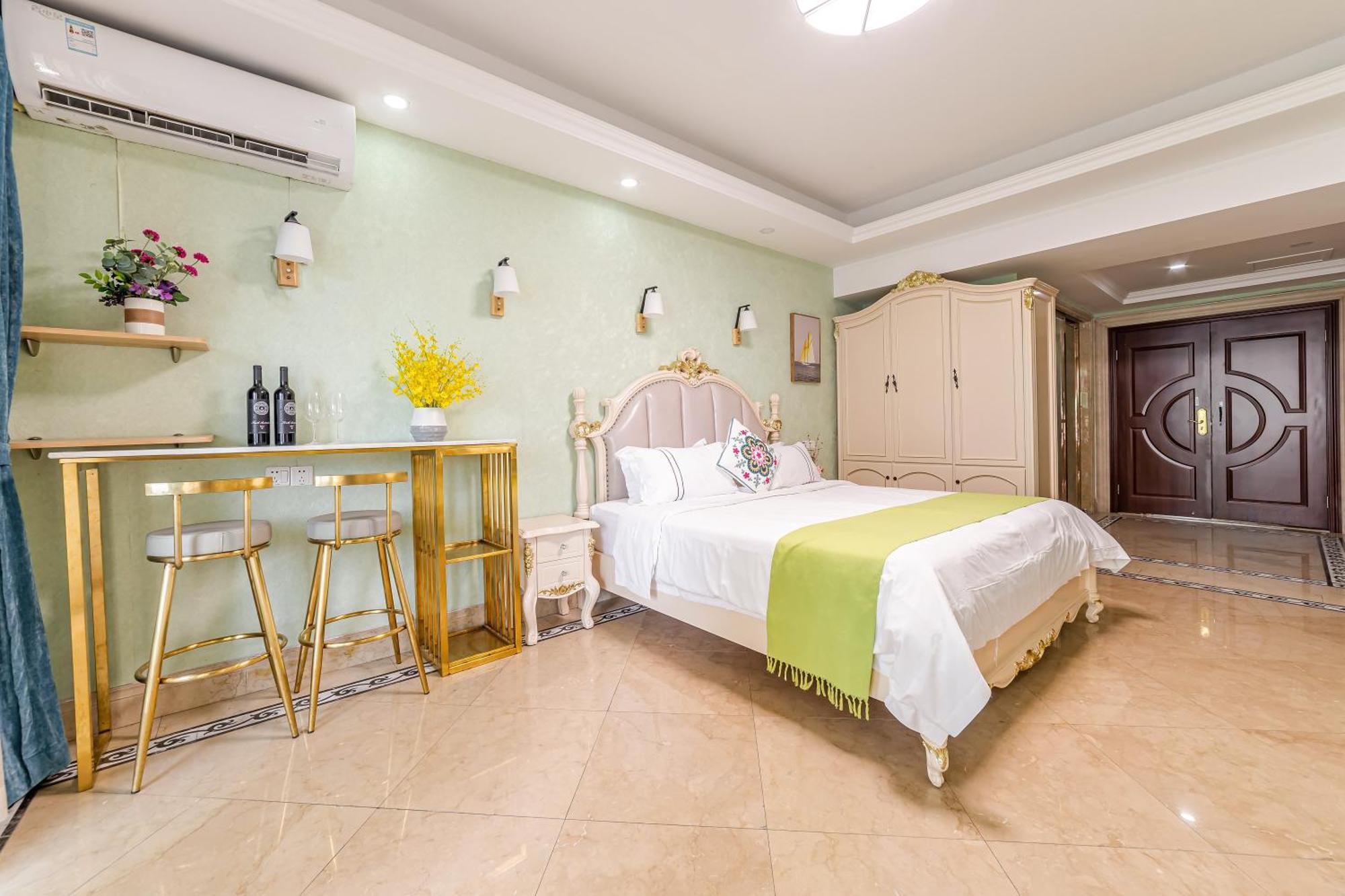 Waifiden Guangzhou Haizhu Square Wanyi Apartment Dış mekan fotoğraf