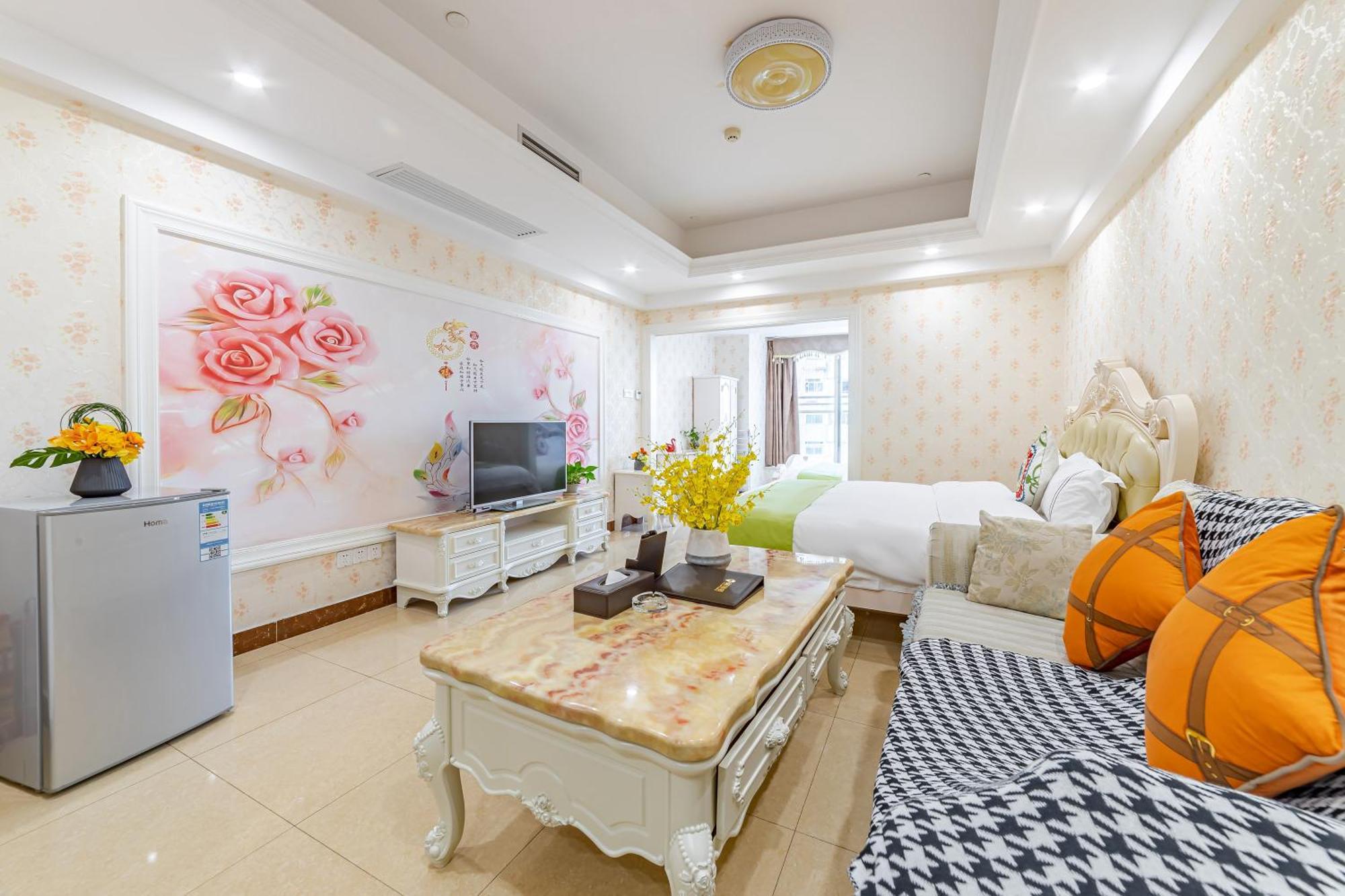 Waifiden Guangzhou Haizhu Square Wanyi Apartment Dış mekan fotoğraf