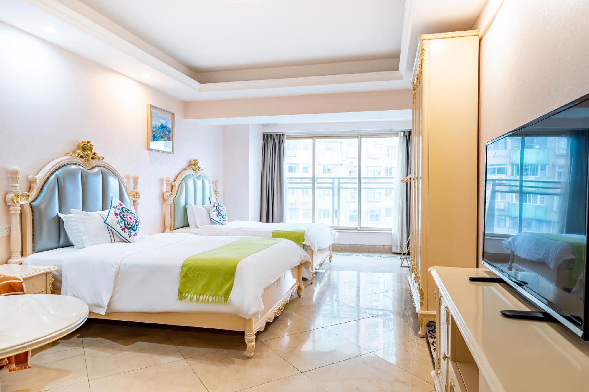 Waifiden Guangzhou Haizhu Square Wanyi Apartment Dış mekan fotoğraf