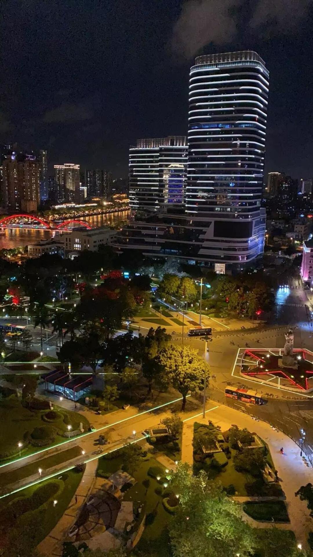 Waifiden Guangzhou Haizhu Square Wanyi Apartment Dış mekan fotoğraf